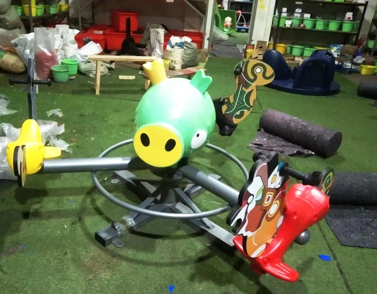 High-quality cartoon-shaped children's carousels, interesting children's swivel chairs and outdoor play equipment manufacturers