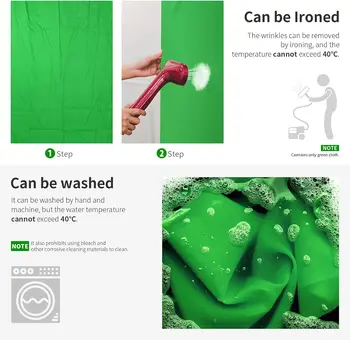 NEEWER 6x9 Feet/1.8x2.8m Photo Studio 100% Pure Polyester Collapsible Backdrop Background for Photography, Video and Television product image