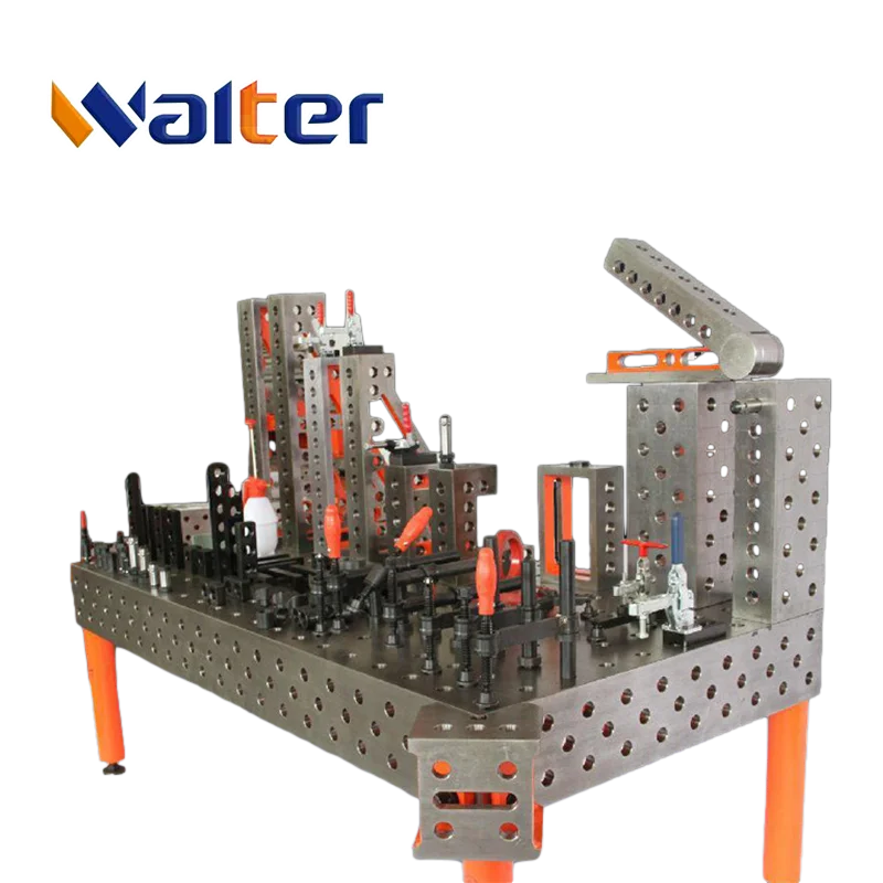 Steel Welding clamp fixture system for 3D welding table