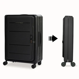 PP Material Foldable Carry-On Suitcase with TSA Lock 20 Inch Spinner Wheeled Customized Color Unisex High Quality