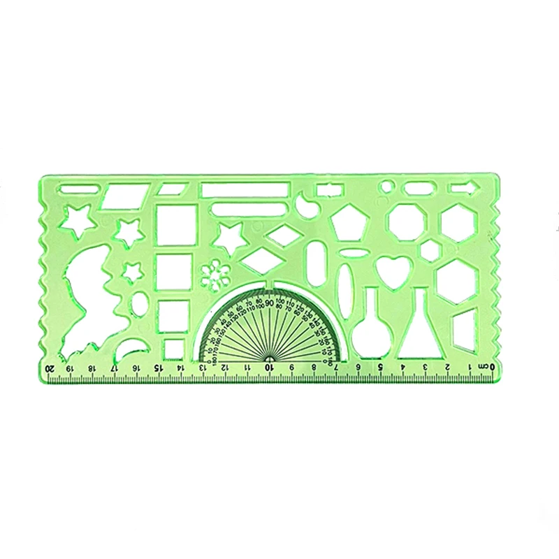 29 стиль многофункциональная шаблонная линейка чертеж круг Геометрия математическая архитектурный дизайн интерьера Шаблон Линейка