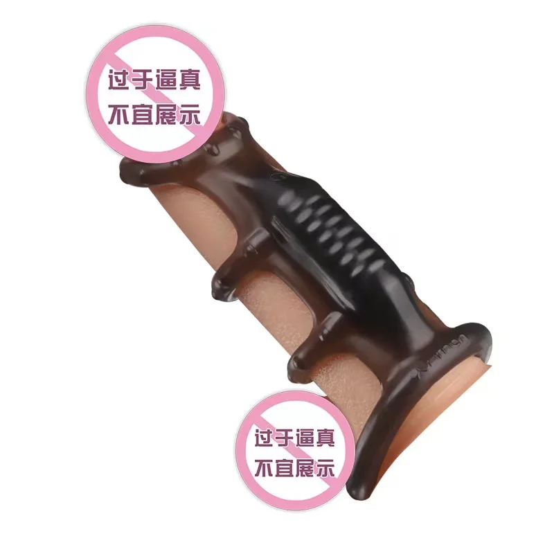 Cross Border G-Spot Stimulator Bullet Vibrator Cockscomb Cover Penis Vibration Ring Ejaculation Delay Restraint Equipment