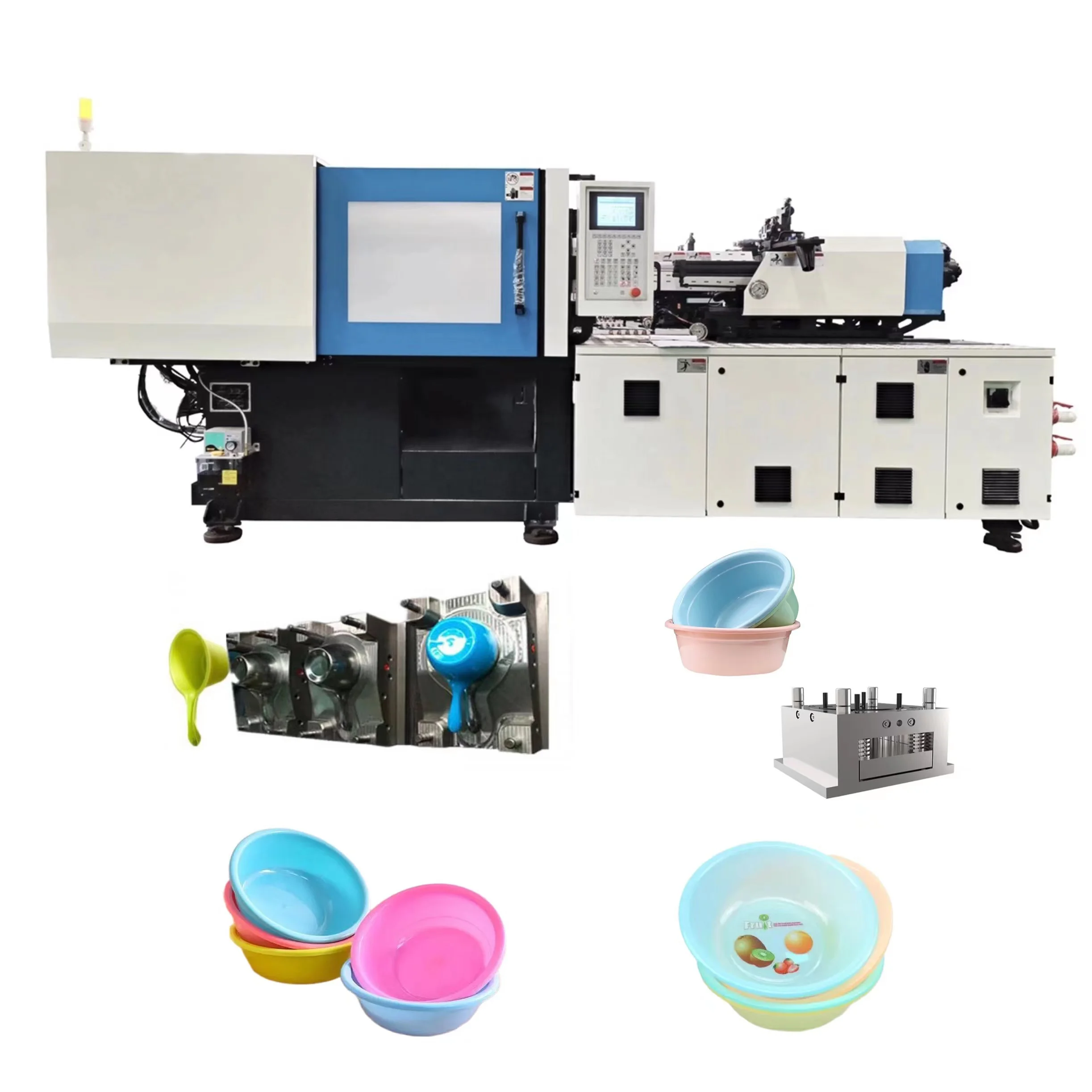 Highshine Plastic Injection Machine Plastic Moulding Boxes Base Plastic Injection Mold Making Machine