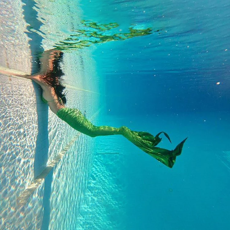 Новый дизайн дешевые шкуры русалки платье для плавания по отличной цене