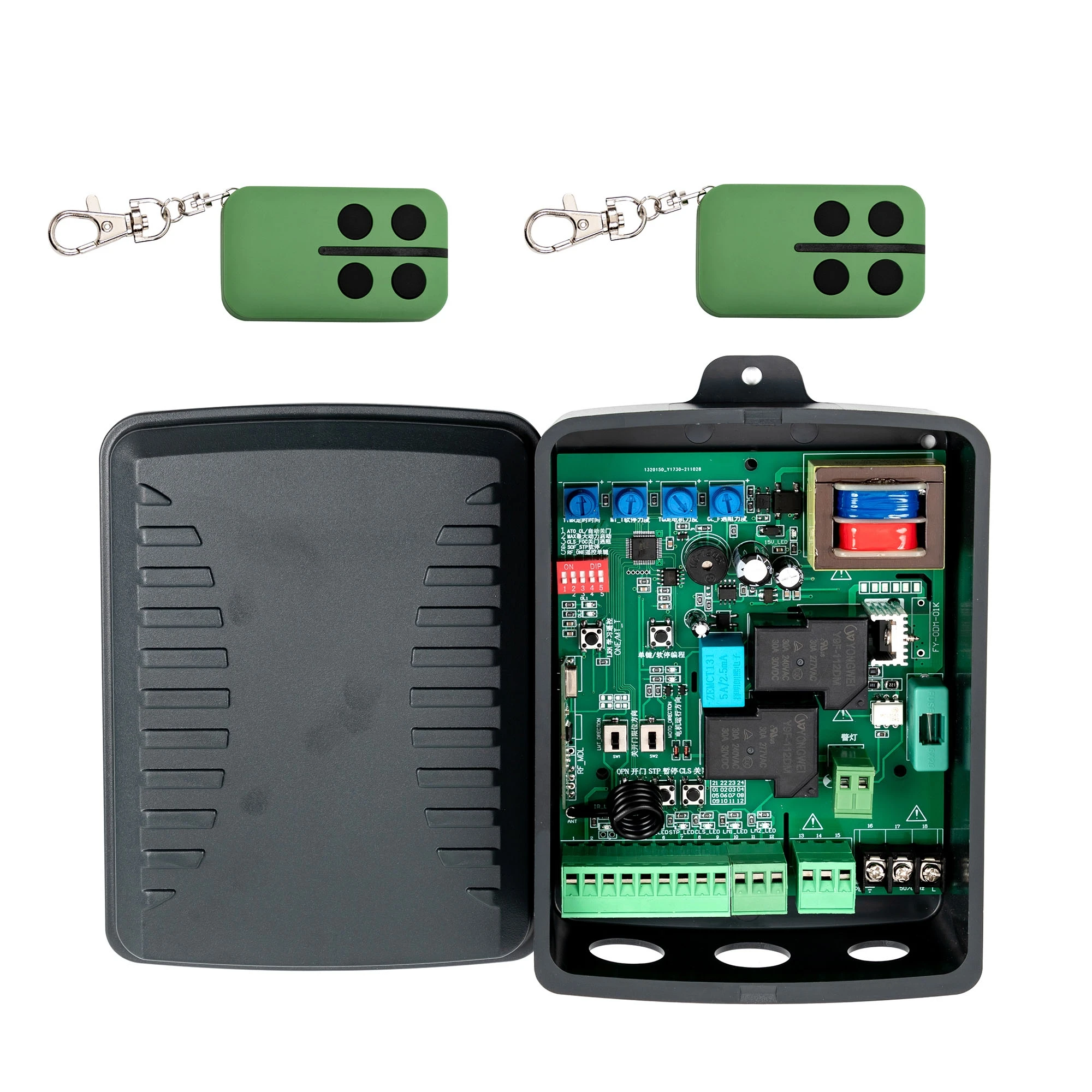 Custom Logo 220V DC Universal Remote Control Switch Receiver Sliding Gate Receiver