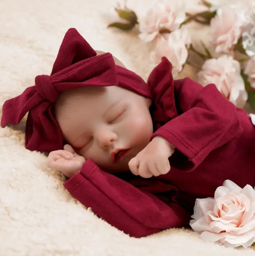 Babeside Wholesale Realistic Handmade Reborn Doll Soft Vinyl Silicone Baby Girls Gift Full Body