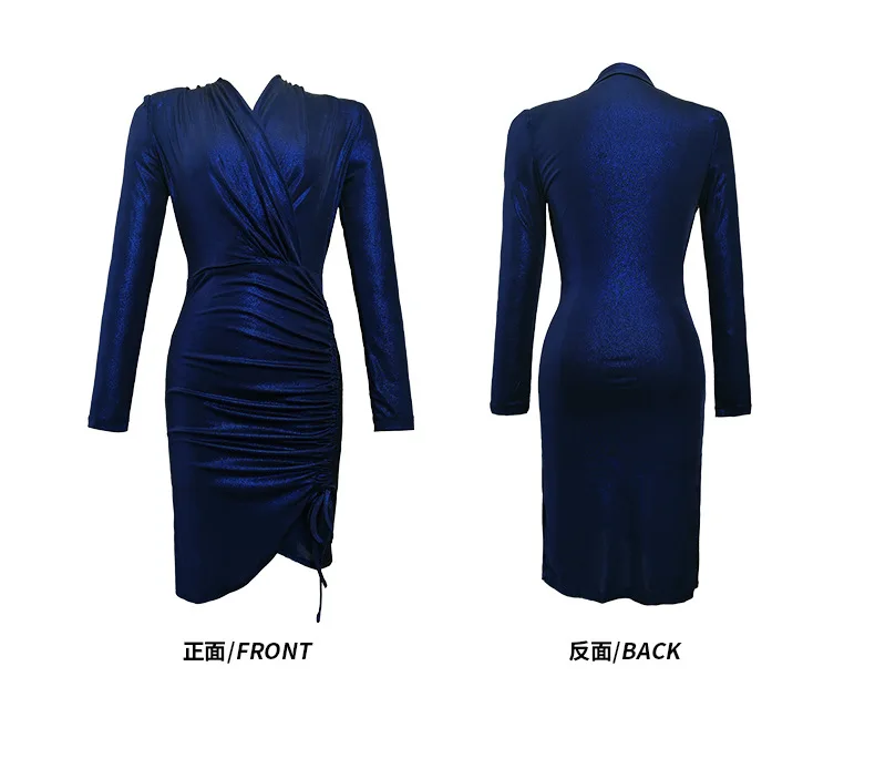 Zyht 5600 Women Clothing Long Sleeve Sexy Short Dresses Lady Elegant Party Luxurious 2022 For