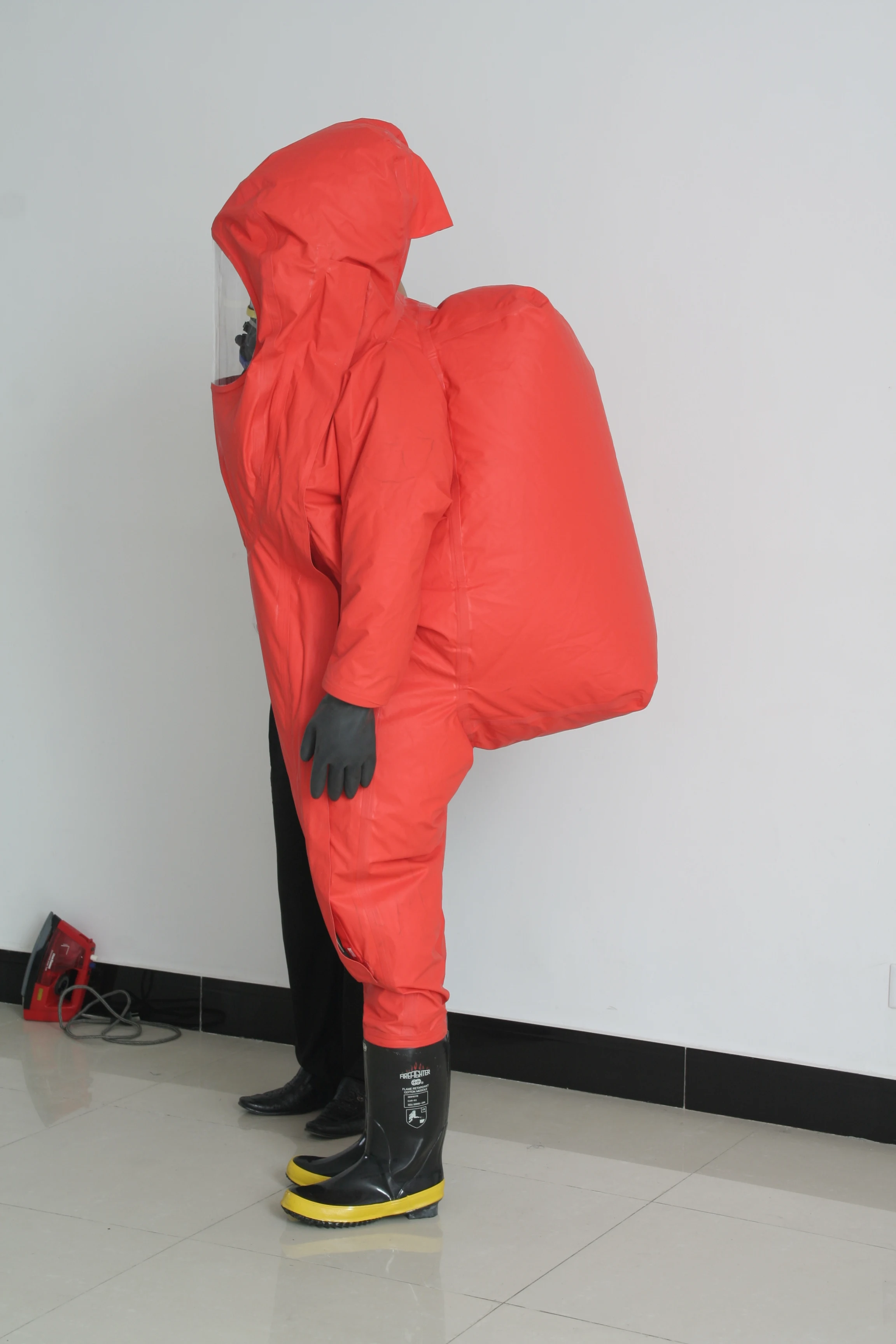 タイプ1a消防士消防PVC危険ガスタイト化学防護服| Alibaba.com