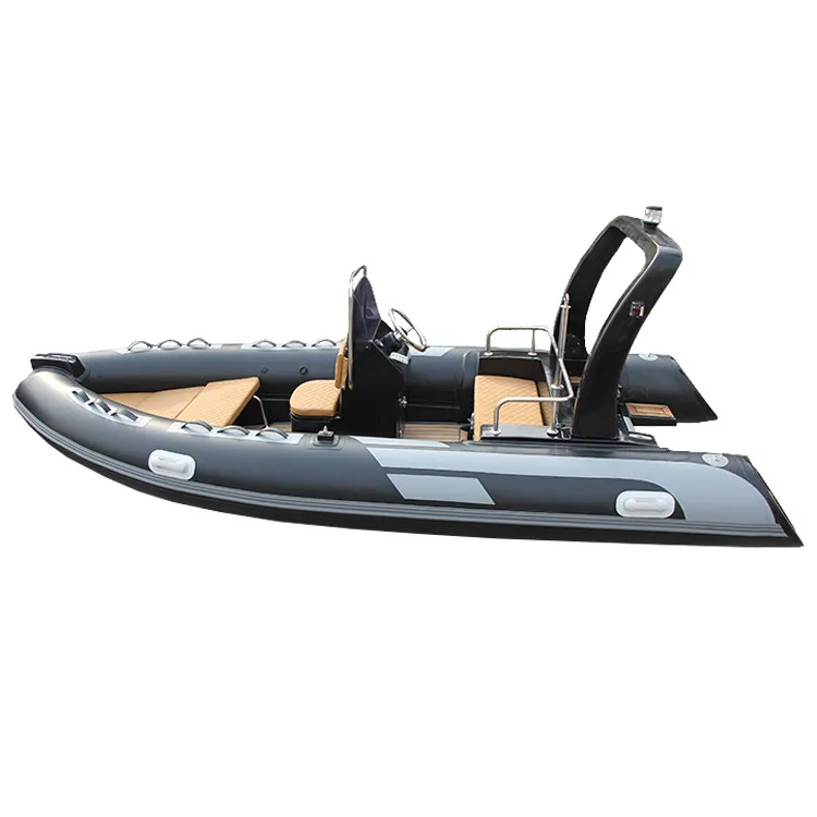 RIB480 16Ft CE 4.8m Rubber Dinghy Rib 480 Sailing Boat Small Inflatable Rib Boat for 8 people