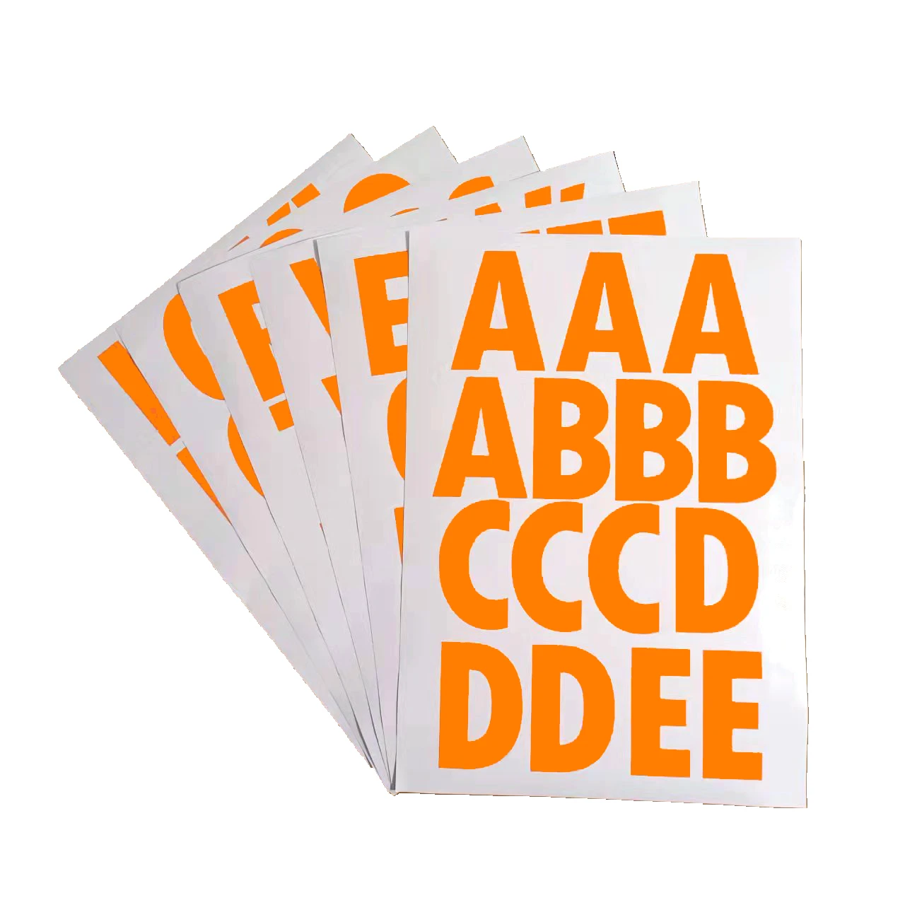 stock available vinyl alphabet letter stickers