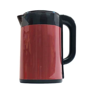 Electric Kettle 1.8L Double Wall 304 Stainless Steel Electric Kettle Fast-Boiling & Quiet with Auto Shut-Off 1500W