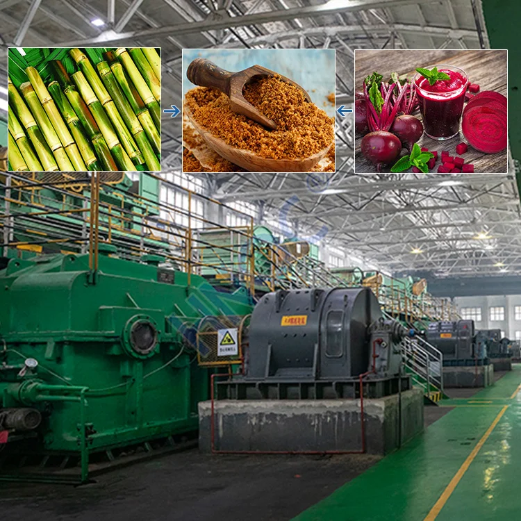 Sugar Refinery Production Line Sugar Making Machine From Sugarcane