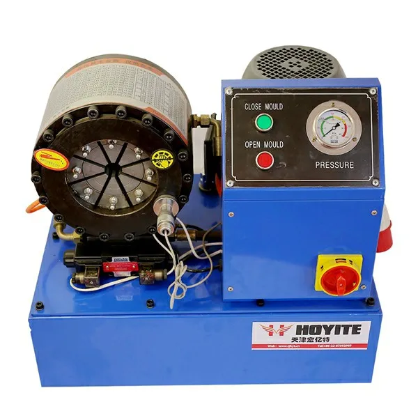 Reinforced Hose Portable 10 Sets Free Hose Crimping Machine Hydraulic