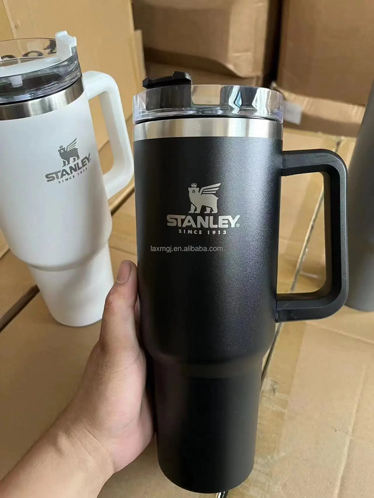 Stanley Cup 40oz With Handle Stainless Steel Vacuum Insulated Tumbler