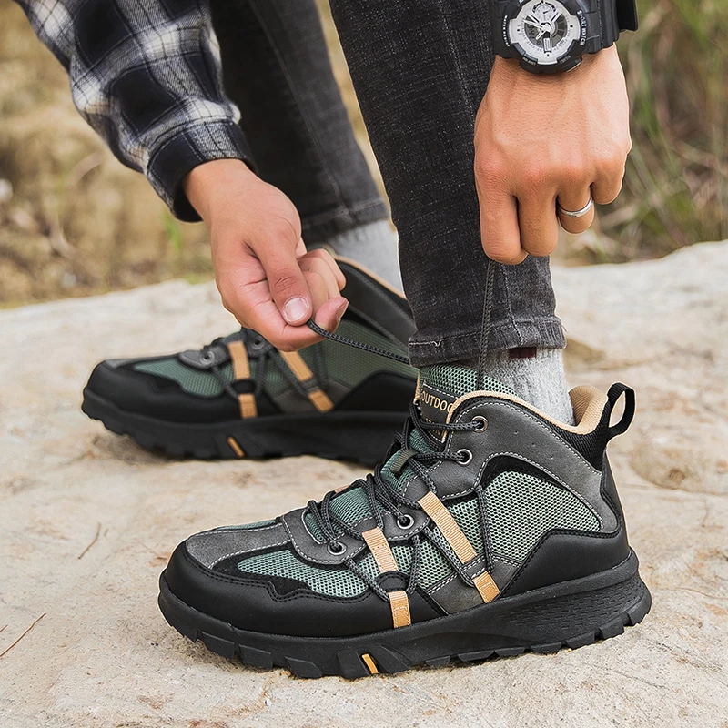 New Arrival Hiking Shoes Wholesale For Comfortable Waterproof Mountain Sport Shoes