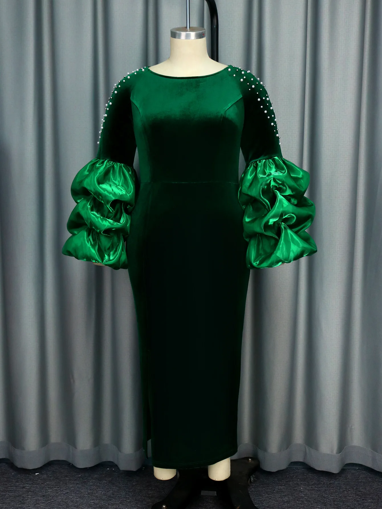 black and green floral dress Plus Size Widow Velvet Babydoll Mini Dress With Lace Practical Magic Nicole  Kidman Witch