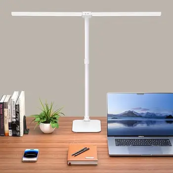 Alternative view of Super Bright Workbench Lamp Desk Flexible Dimmable Desktop Lamp Adjustable Screen Bar LED Desk Lamp for Reading Home Office