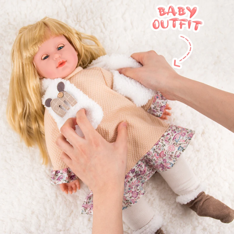 
Куклы Новорожденные силиконовые милые мягкие куклы для девочек принцесса детские модные куклы Новорожденные детские игрушки 