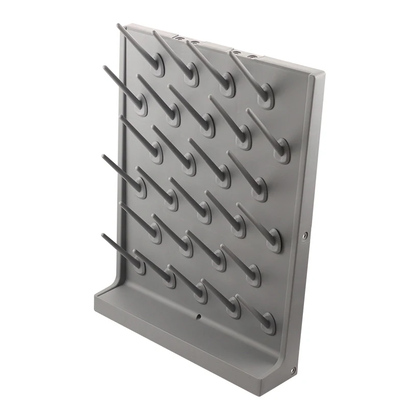 Peg Board Laboratory Glassware Drying, Lab Draining Rack