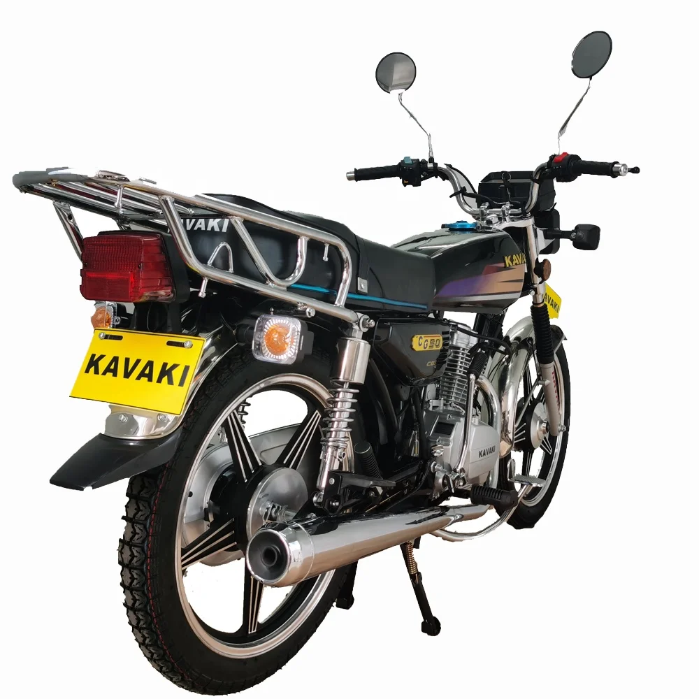 KAVAKI CG125 Motorcycle 125cc, Alloy Wheels, Disc Brakes