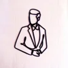 black mens suit style 2
