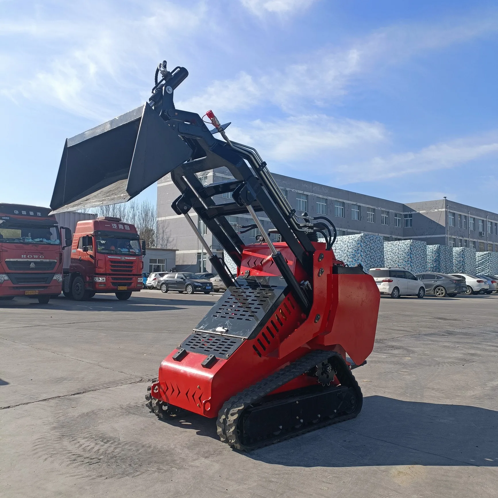 HT580 Mini Track Skid Steer Loader with EPA EURO5 Engine