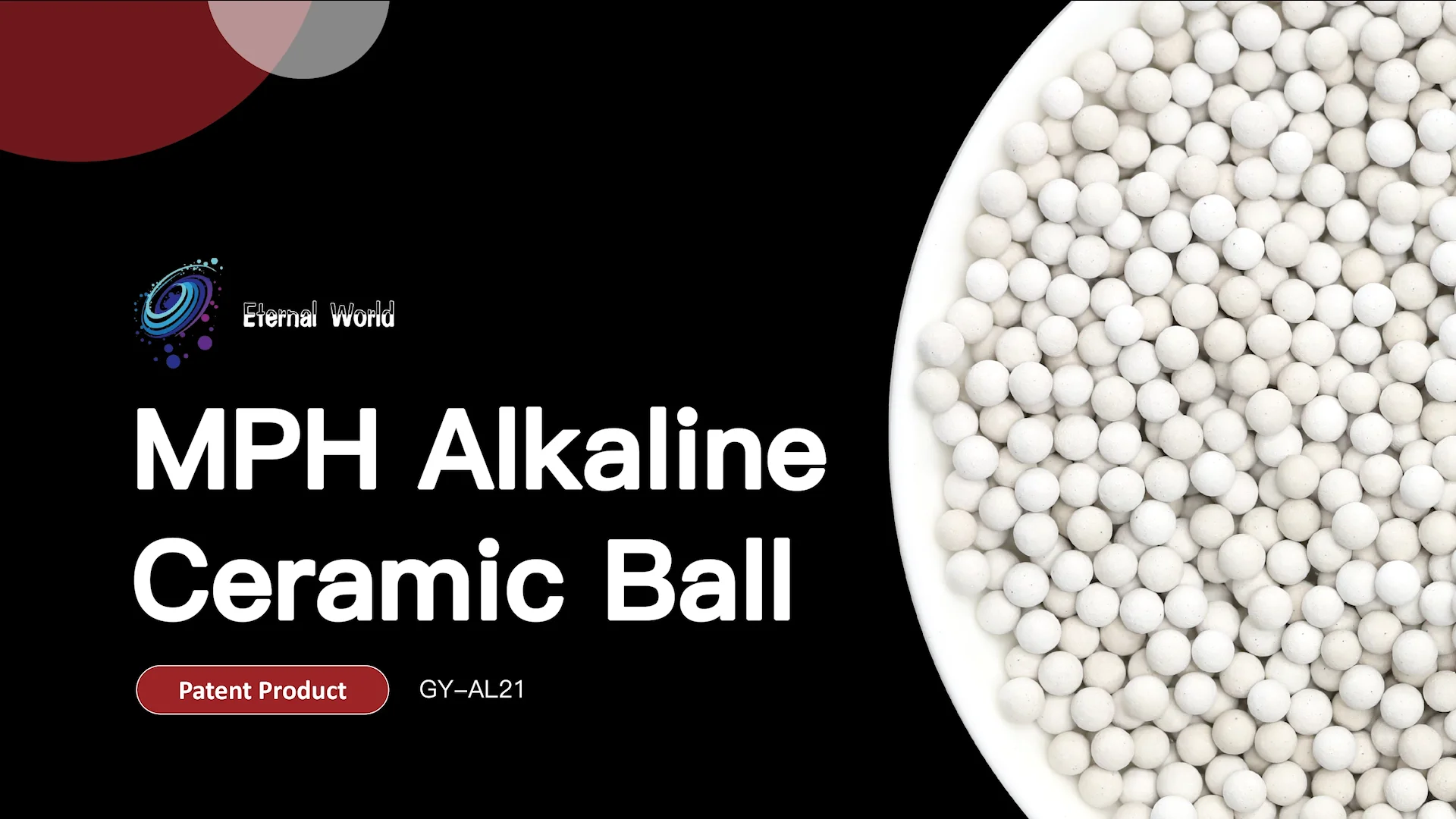 Alkaline Mineral Ph + Remineralization Filter Material Alkali Ceramic