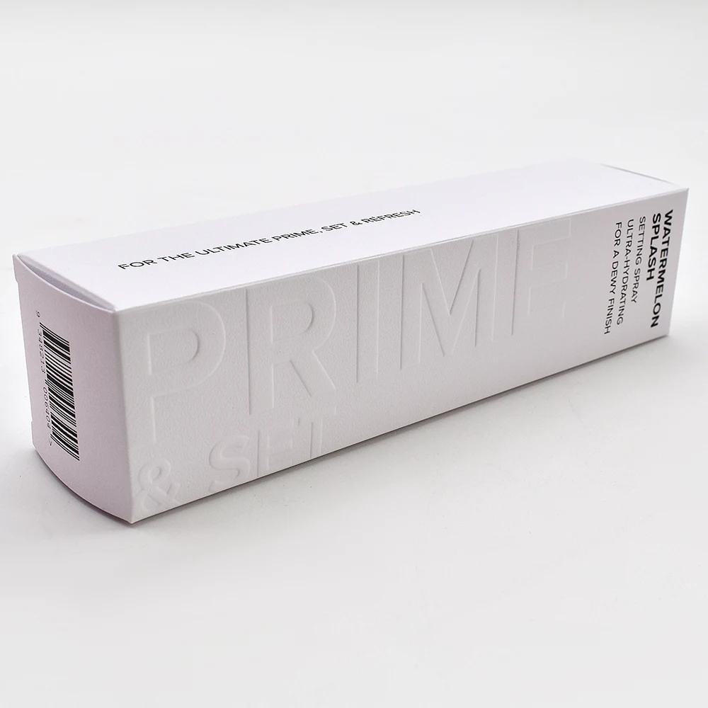 Customize Paper Box Skincare Packaging Box Recycled Embossing Printing Cosmetic Foldable Paper Box supplier