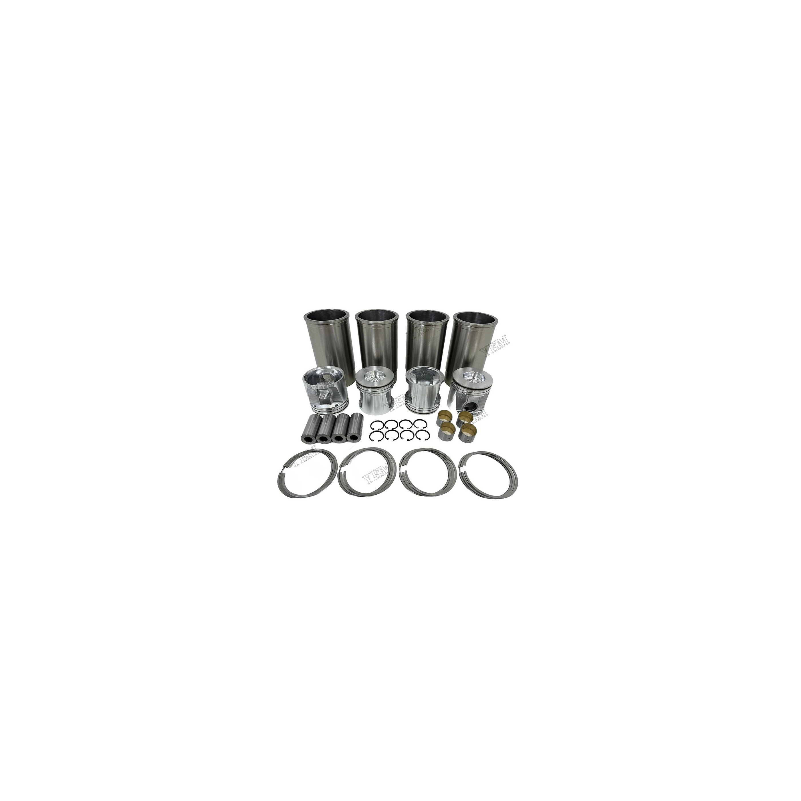 Compatible for John Deere 4045 Cylinder Liner Kit RE554414 Industrial Engine Parts