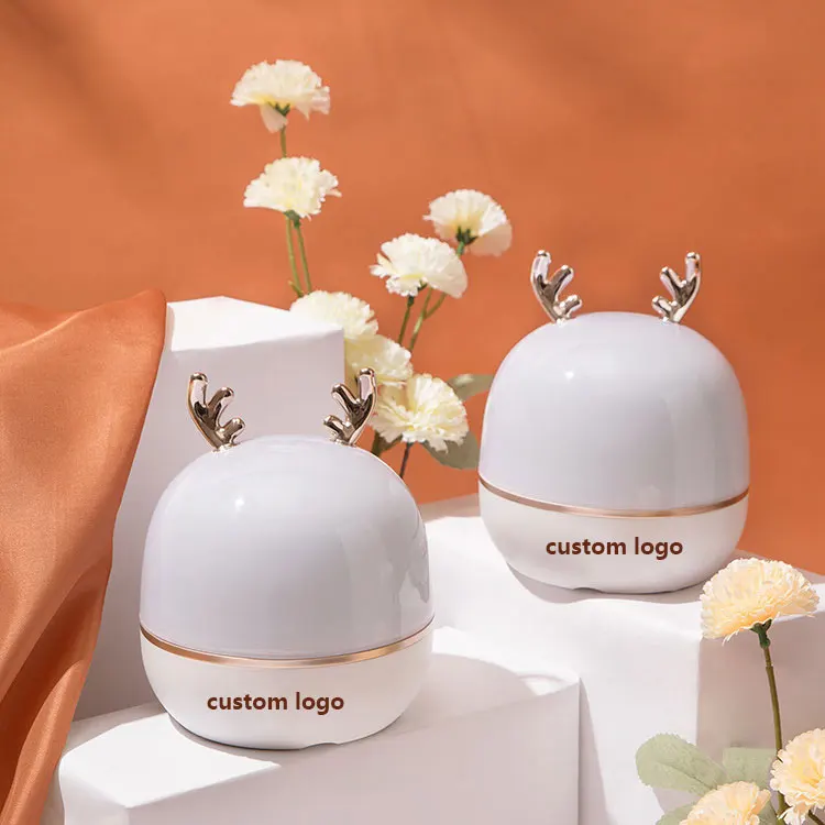 Bluetooth Детский Рождественский подарок олень пульт дистанционного управления 3D Светодиодный Ночник проектор