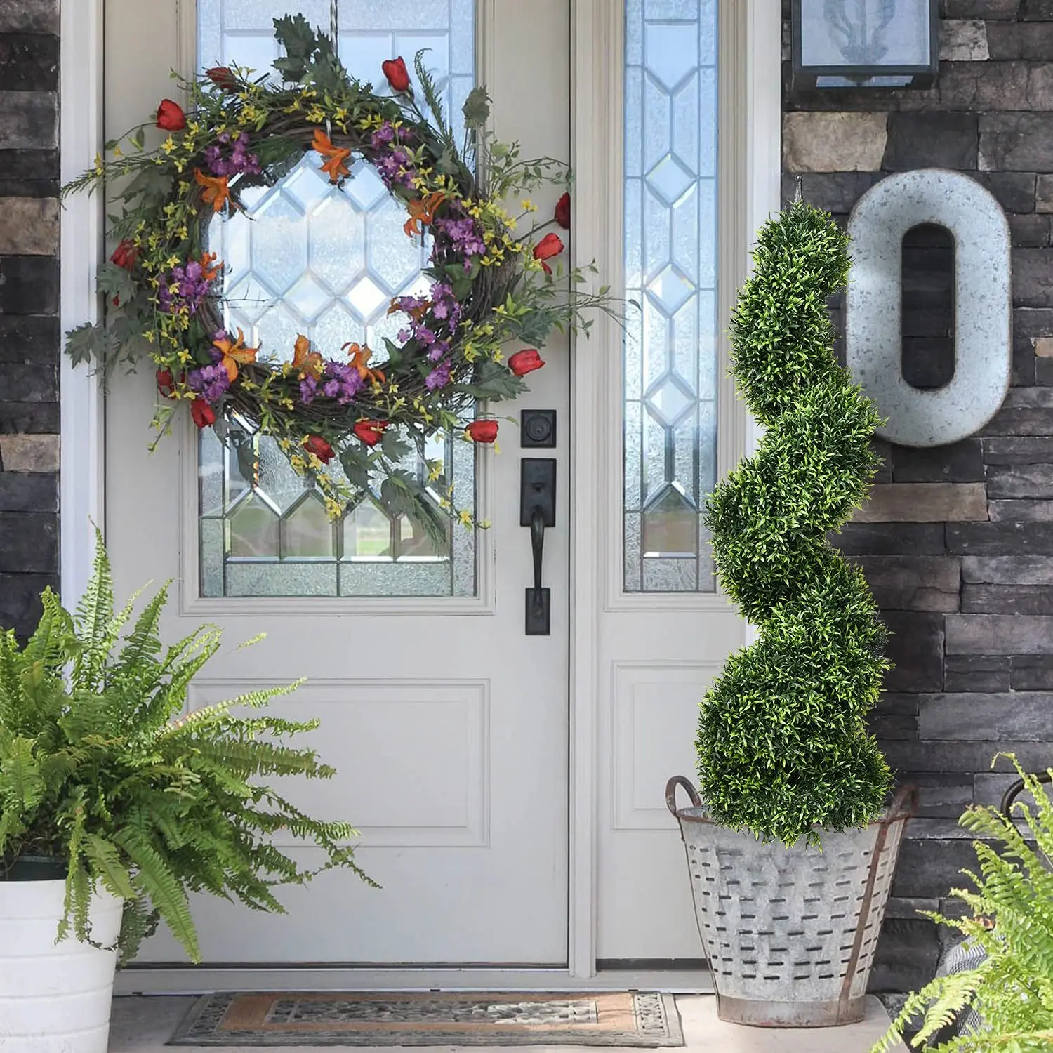 Искусственный ципарис 4 фута спираль из искусственного бокса Топиарии для внутреннего и наружного декора спиральные самшит