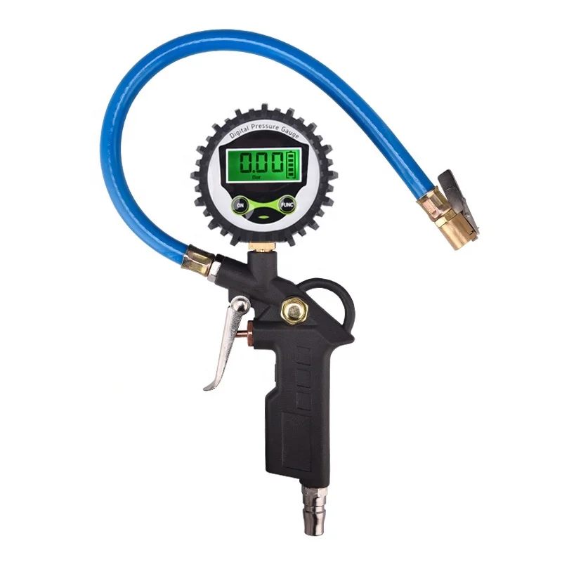 Hot Sale Inflator Gun Tire Pressure Gau With Clip-on Air Chuck - Buy ...