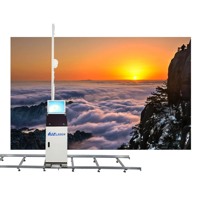 CMYK УФ чернила Типа Настенный принтер машина для покраски стен робот