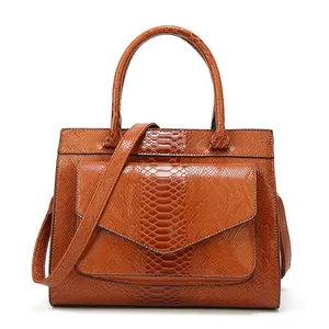Wholesale Snake Pattern Handbag Fashion Simple and Atmospheric Ladies Shoulder Bag