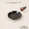 Plato negro de 4 cm - N.º 29