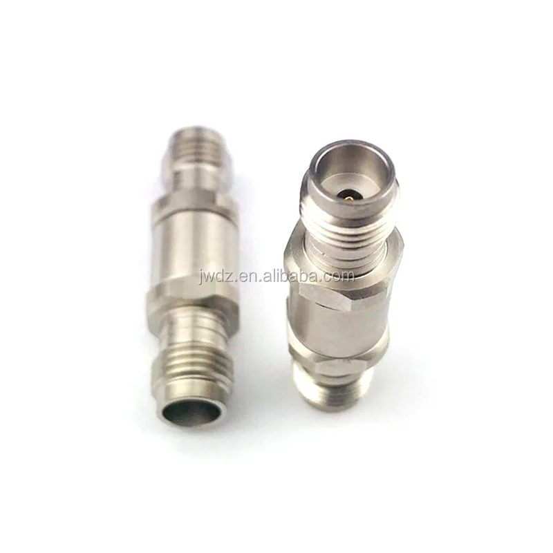 High-Frequency SUS303 DC- 67GHz VSWR1.2 Millimeter-Wave RF Coaxial Adapter 1.85 Male to 1.85 Male