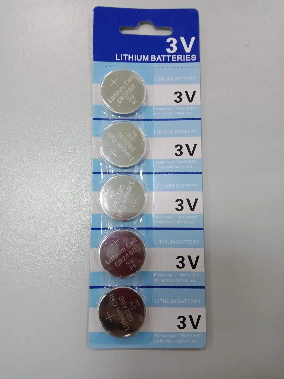 도매 공장 직접 판매 원통형 버튼 리튬 배터리 3.0V 3v 600mah 630 mah 코인 배터리 CR2450 CR2450H 배터리|  Alibaba.com