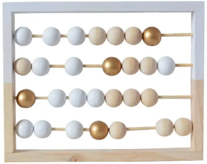 Детский подсчет цифр Математика Обучение деревянные игрушки шарики игра УЧИТЕЛЬ Abacus