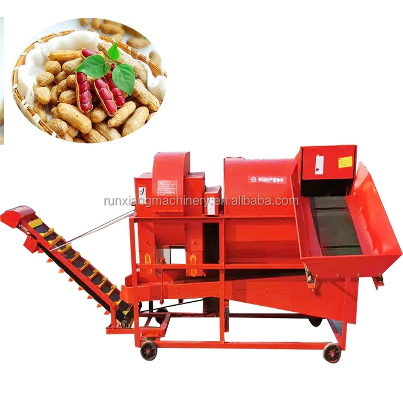 Groundnut Threshing Machine Earthnut Picker Harvester Earth Pea Picker Peanut Picking Machine