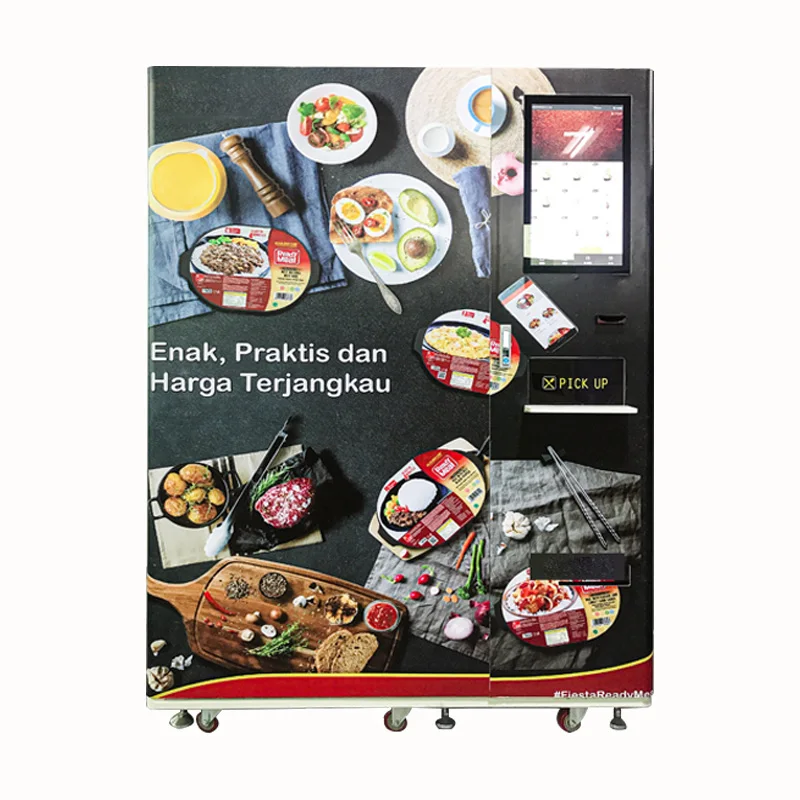 Vending Machine for Foods and Drinks Locker Food Cereal Hot Vending Machine
