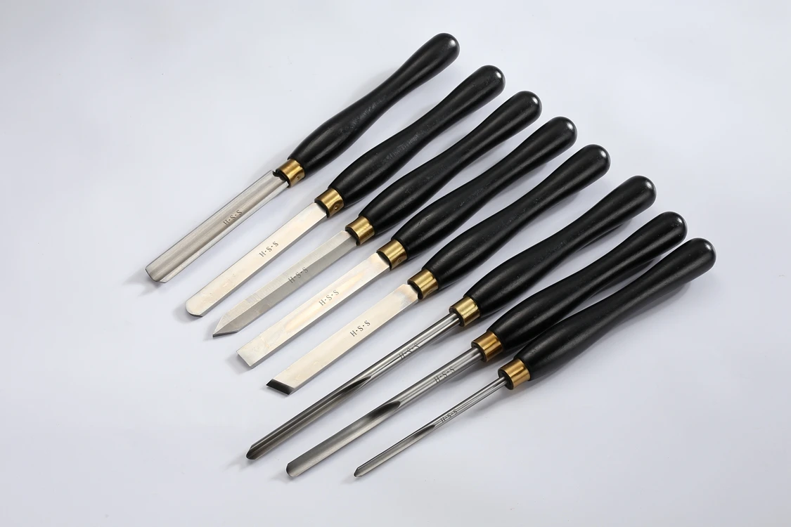 Professional Woodworking Tool Lathe Wood Turning Tools Hss Carving