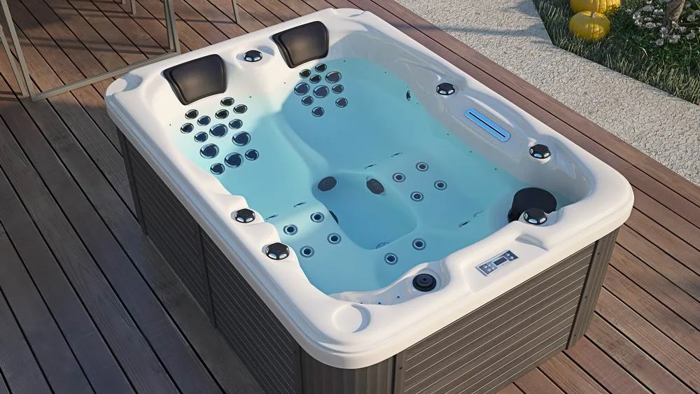 2 Seats Acrylic Balboa System Outdoor Lazy Spa Hot Tub Hottub 3 Person ...