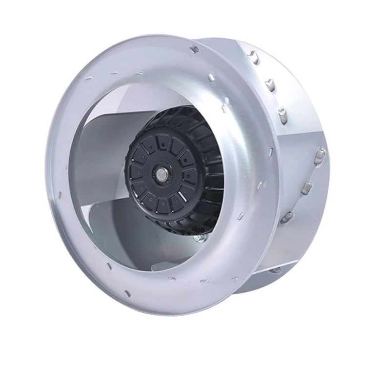 200mm 270 geriye doğru santrifüj fan 3500 cfm santrifüj fan