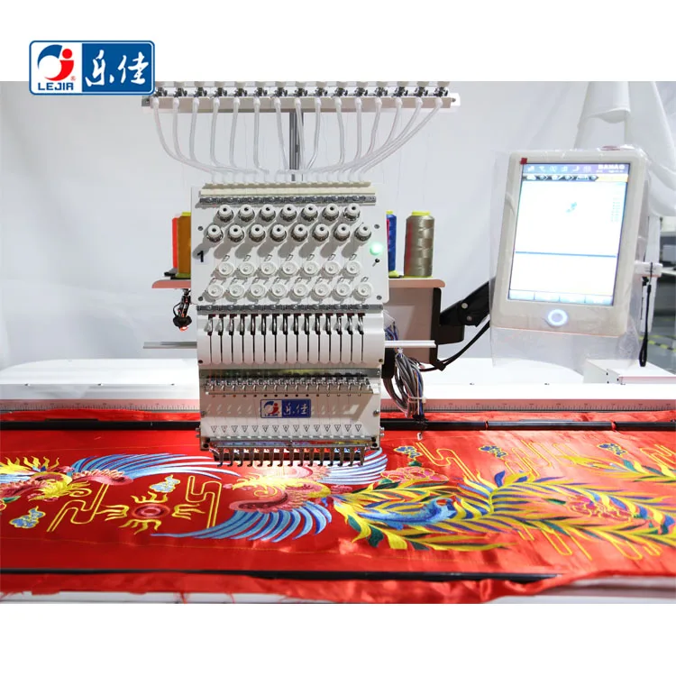 Single Head Computer Embroidery Machine with Spare Parts