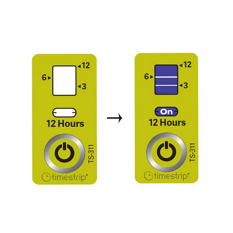 Timestrip 3 to 24 Months Time Indicators for Goods Storage