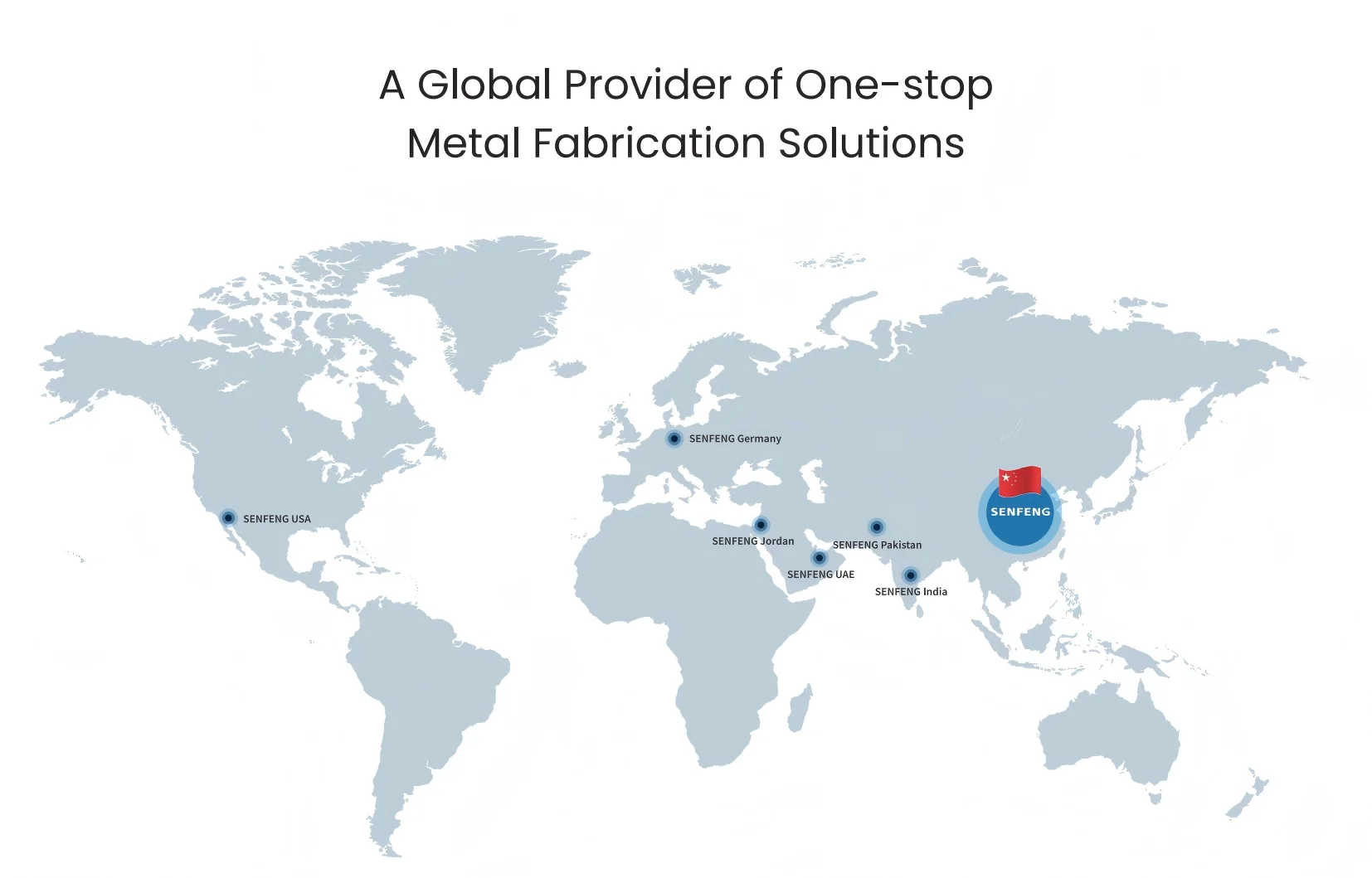 Global Service Network Map