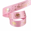Pink-1.9cm*10yards