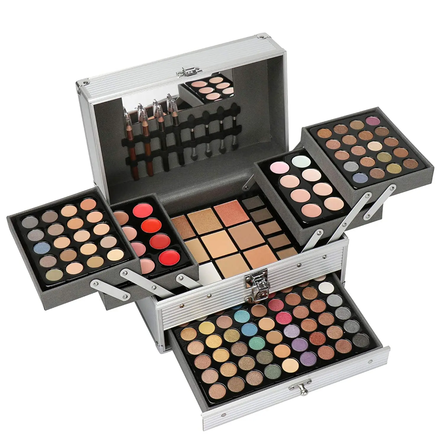 HUMAN MADE MAKEUP BOXグレー 132 Color Long Lasting Eyeshadow Glitter Eye Foundation