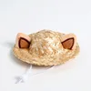 Orejas de gatito amarillas