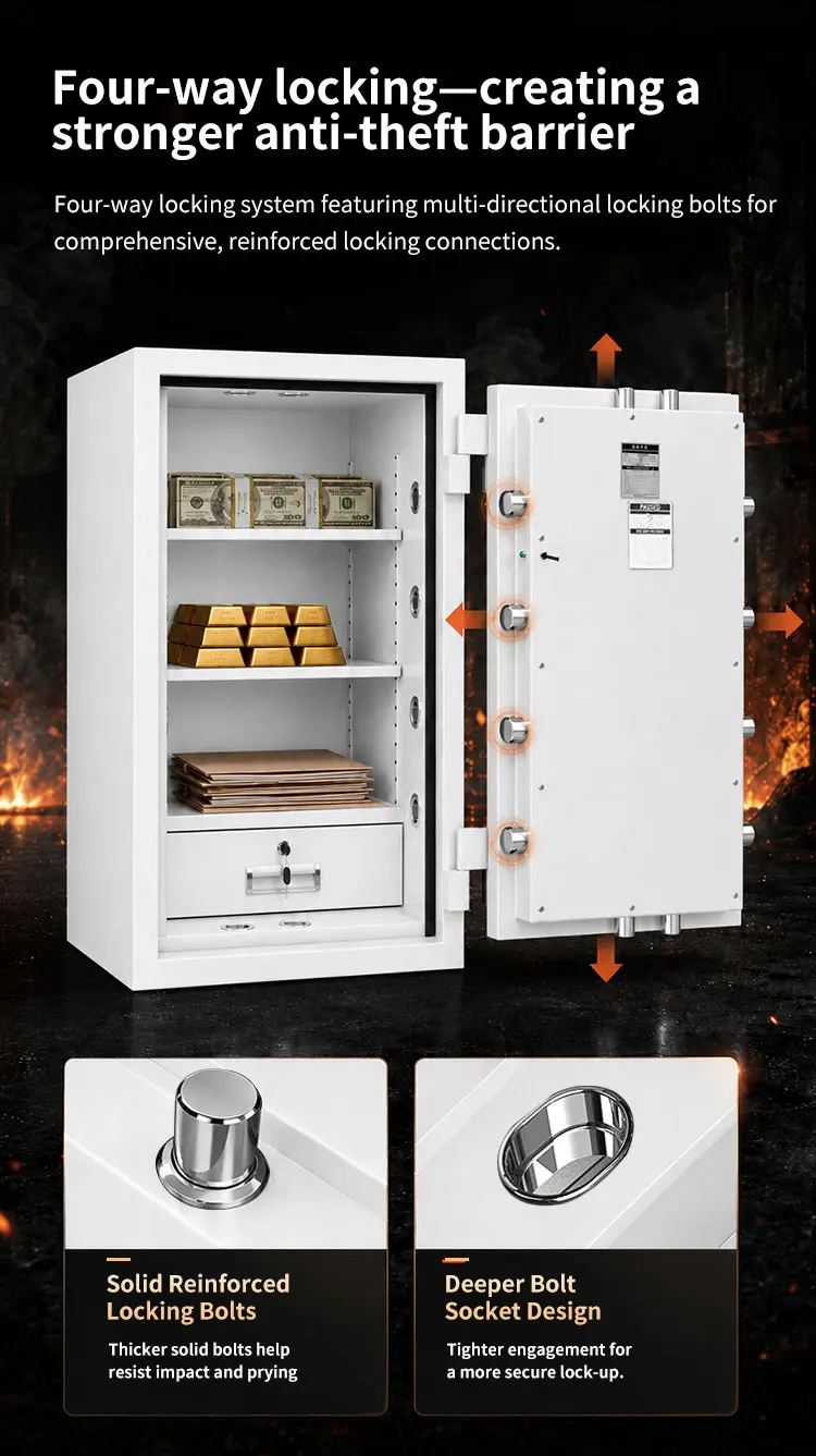 aj 1000 ceqsafe ce certified burglar proof security finance intelligent fireproof security safe box with electronic digital lock-10